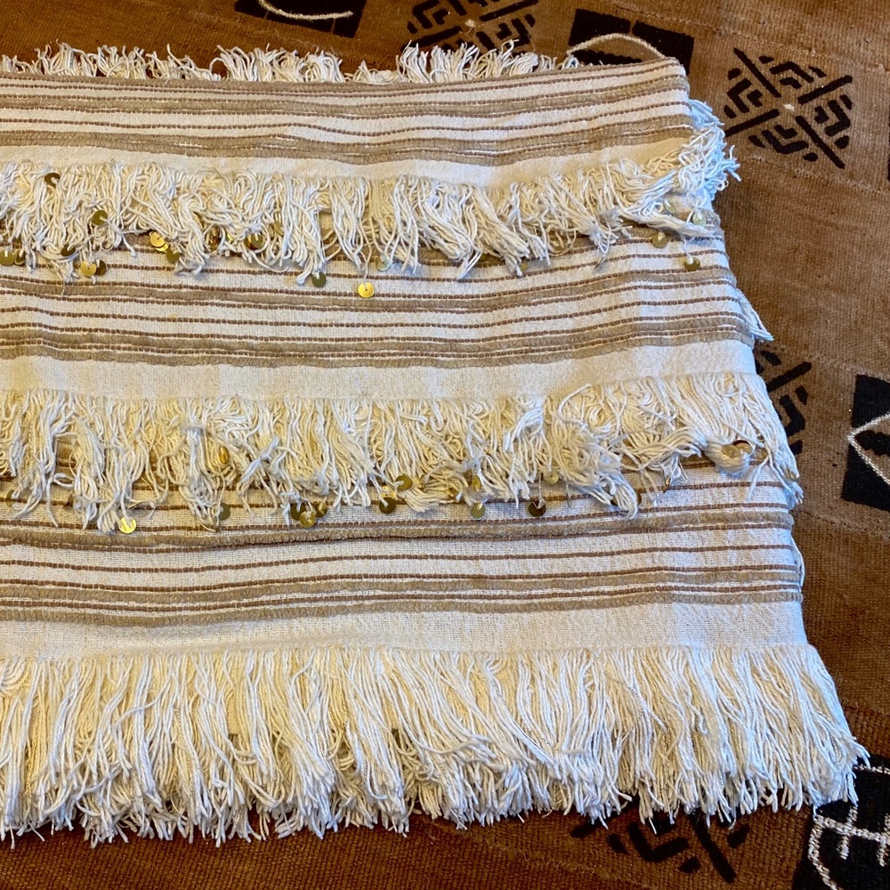 ANTHROPOLOGIE HOME MOROCCAN WEDDING THROW - Picture 3 of 8